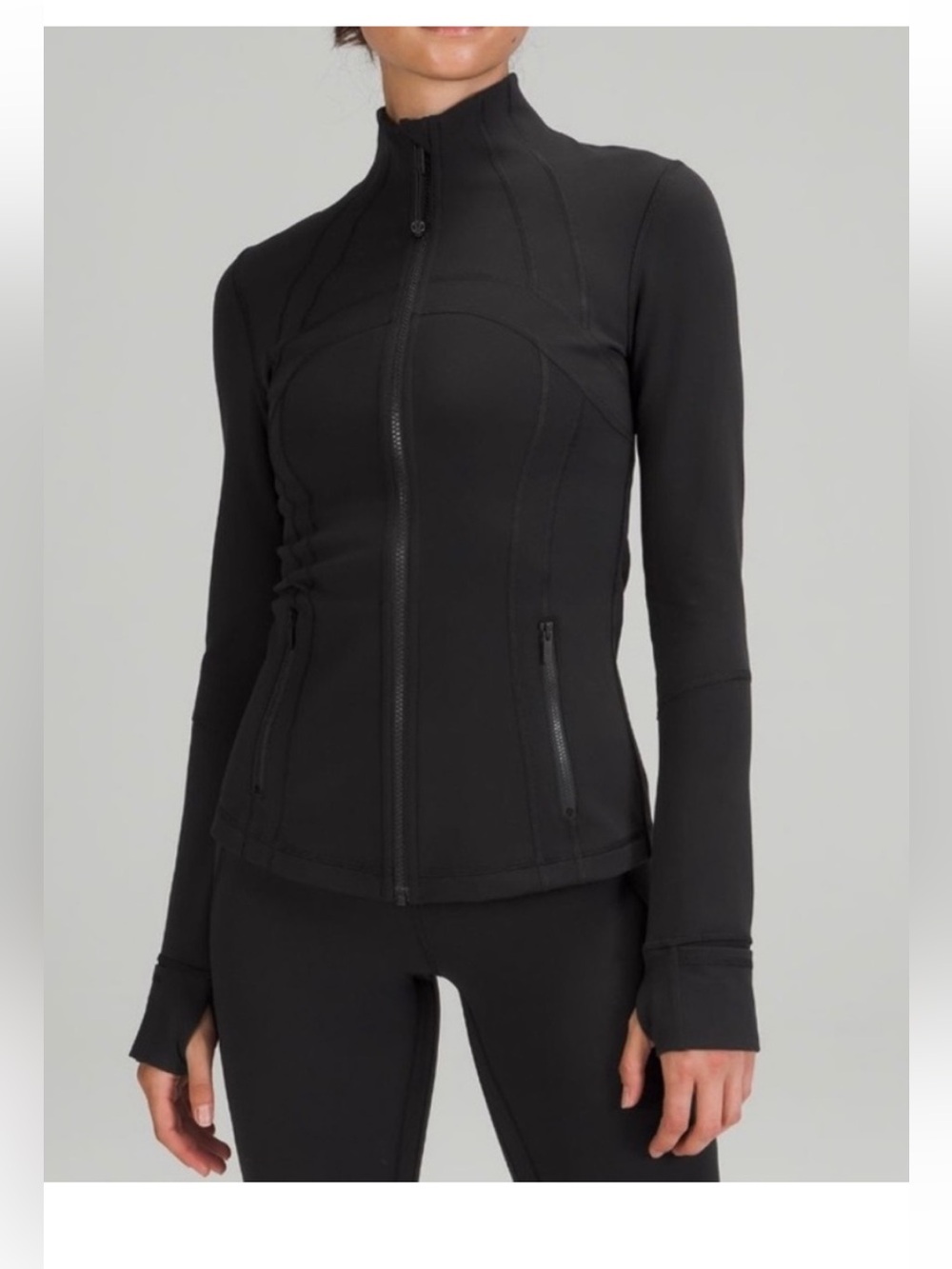 lululemon Define Jacket *Luon Women's Black Size 0 LIKE NEW